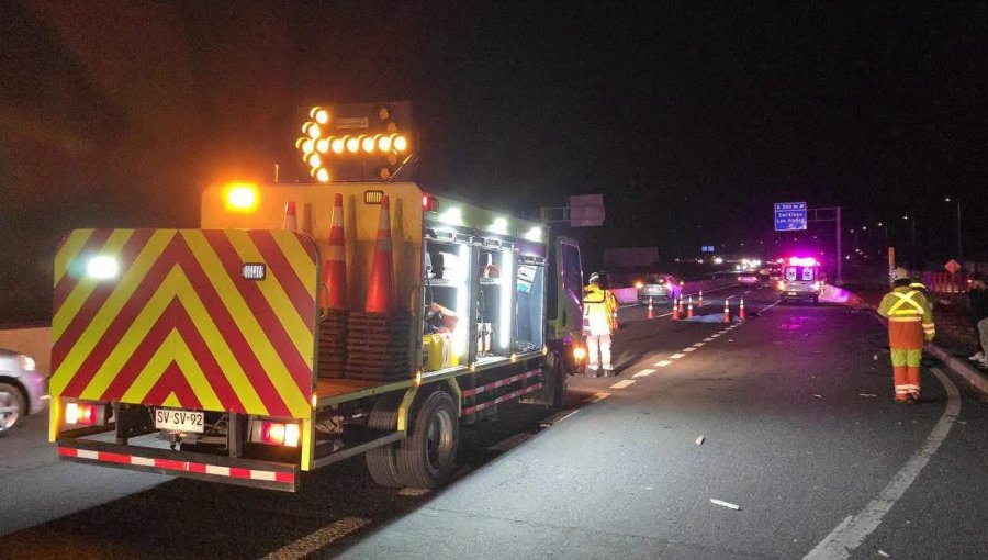 Fatal atropello en plena Ruta 60-CH: Ciclista muere a la altura de Hijuelas