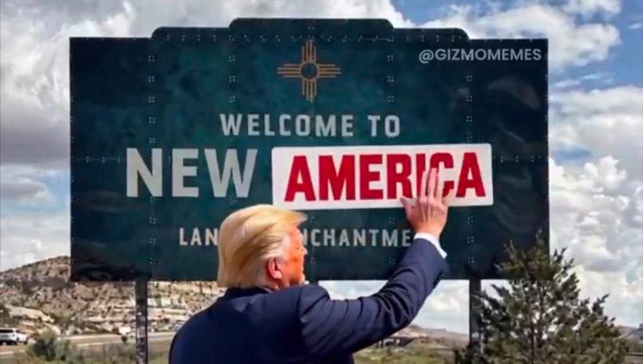 Trump sugiere renombrar Nuevo México como “Nueva América” y gobernadora rechaza la idea