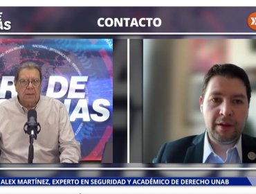 Académico Alex Martínez por caída del 17,6% en homicidios: “No nos da luces tan claras de que pueda ser algo sostenido”“