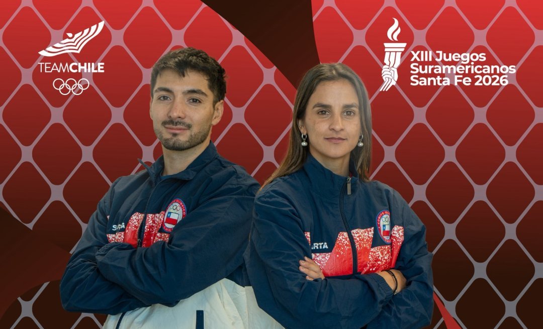 Emanuelle Silva y Manuela Urroz serán los abanderados de Chile en los Juegos Suramericanos de Santa Fe