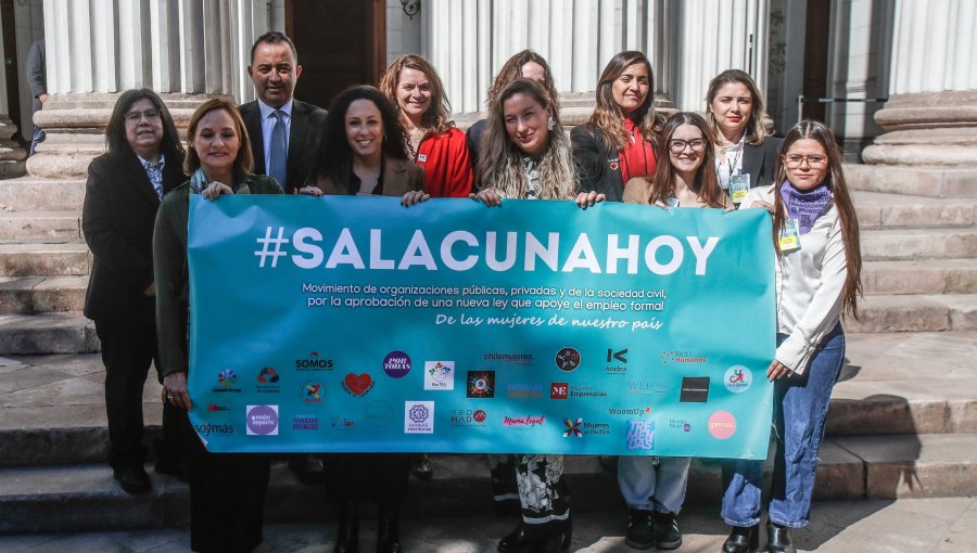 Autoridades y organizaciones sociales llaman a aprobar Sala Cuna Universal: proyecto se votará este martes