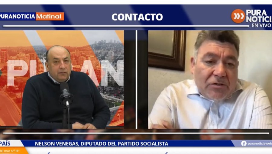 Diputado Venegas por interpelación al canciller Pérez Mackenna: "No pretendo en este caso atacar al Gobierno, el propósito es defender los intereses superiores de Chile"