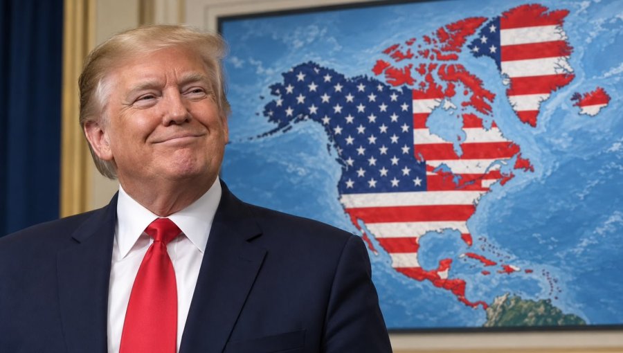 Islandia convoca al embajador de EE.UU. tras publicación de Trump que muestra su mapa bajo la bandera estadounidense