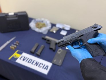 PDI desarticula punto de venta de drogas y detiene a dos personas en La Ligua