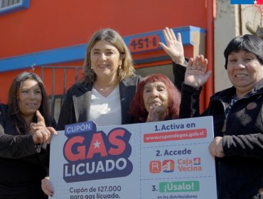 Más de 100 mil personas aún no canjean su Cupón de Gas en la región de Valparaíso