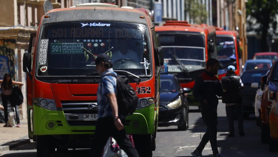 Uno de cada seis conductores de locomoción colectiva ha dado positivo a test de drogas este año en la región de Valparaíso