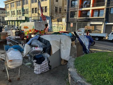 Retiran 8,4 toneladas de escombros y rucos en operativos de despeje en Valparaíso