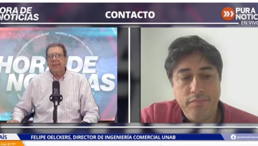 Director de Ing. Comercial UNAB por recorte del Banco Central en proyección de crecimiento: “Ya es la hora de actuar. el Gobierno no la tiene fácil”