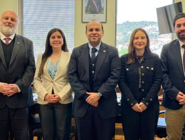 Diputada Barchiesi se reúne con subsecretario Pavez y los tres delegados republicanos de Valparaíso para abordar prioridades provinciales