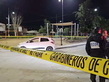 Cuatro heridos a bala deja falsa venta de celular frente a un templo evangélico en Colina