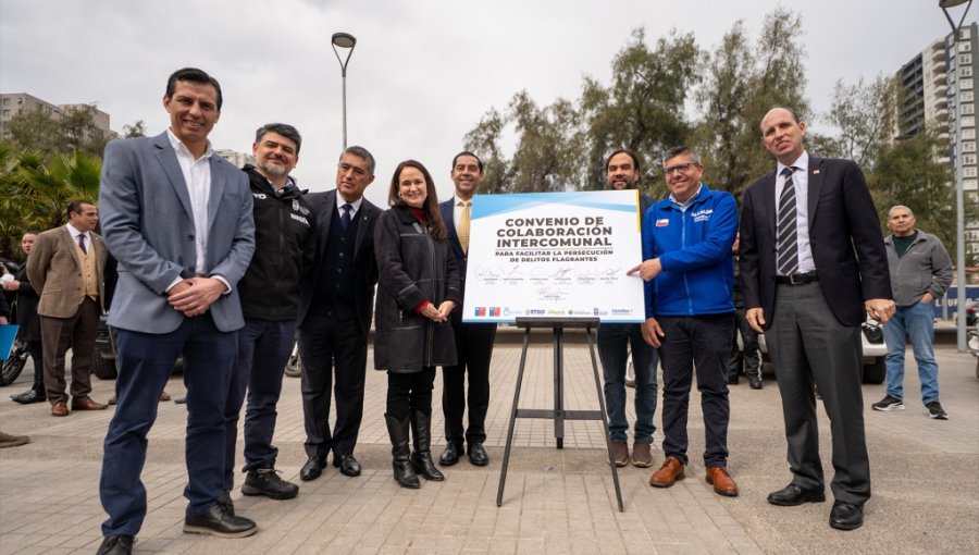 Seis municipios de la región Metropolitana acuerdan perseguir delitos más allá de límites comunales