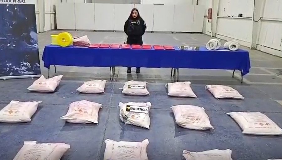 Incautan cerca de 400 kilos de material explosivo en un sector desértico de San Pedro de Atacama