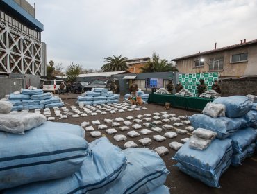Incautan más de 1,6 toneladas de droga que iban a ser vendidas durante Fiestas Patrias en la región Metropolitana: cuatro detenidos