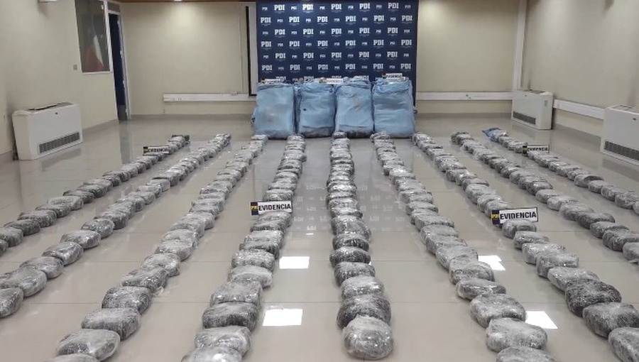 Desarticulan organización transnacional e incautan 811 kilos de cannabis sativa avaluada en más de 4 mil millones de pesos