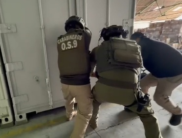 13 personas fueron detenidas tras robo de 6.500 kilos de carne en Lampa