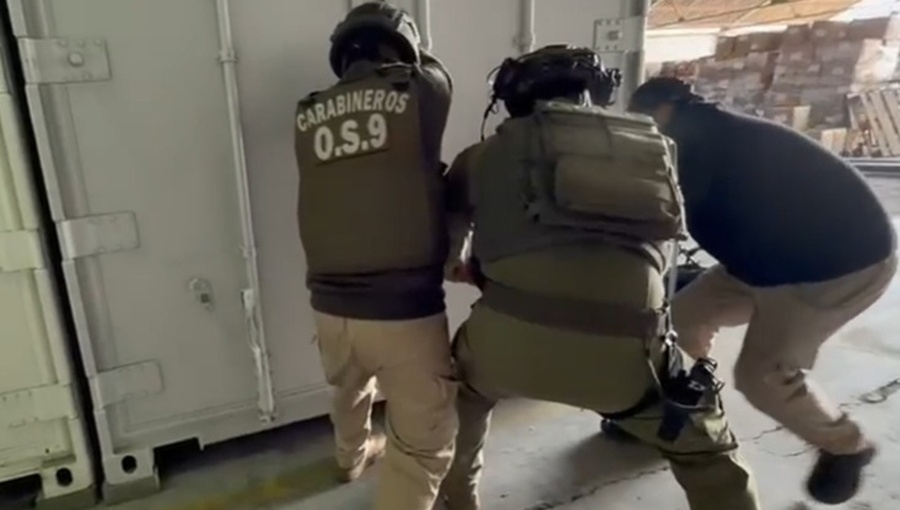 13 personas fueron detenidas tras robo de 6.500 kilos de carne en Lampa