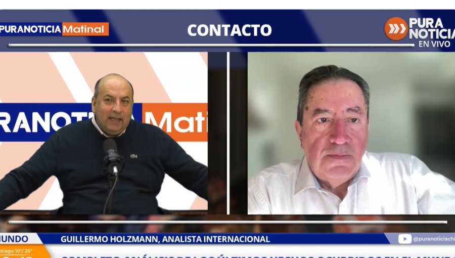 Analista Guillermo Holzmann y tensiones por Estrecho de Magallanes: "Nuestra debilidad es la descoordinacion y la falta de claridad en el mensaje que se quiere entregar a Argentina"