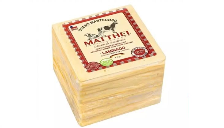 Ministerio de Salud emite Alerta Alimentaria por Listeria en queso mantecoso laminado marca Matthei