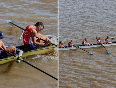 Remo chileno brilla en las Suramericanas 2026 con tres oros y una plata en una sola jornada