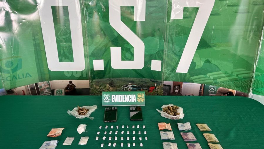 Detienen a dos personas por microtráfico de cocaína, pasta base y marihuana en San Felipe
