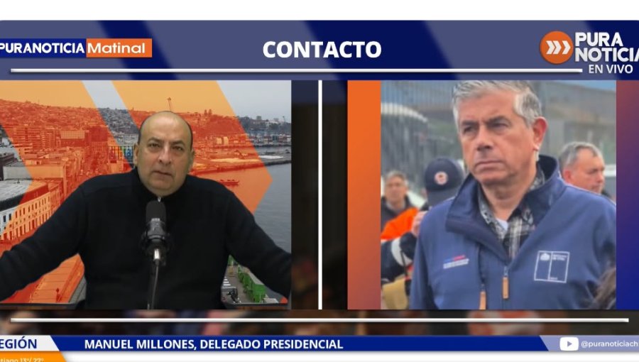 Delegado Manuel Millones critica baja ejecución presupuestaria en el Gore de Valparaíso: "Al 31 de julio llevaban un 37% de gasto"