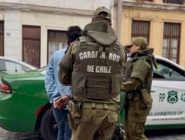 Detienen a sujeto que cometió ola de robos a locales comerciales del plan de Valparaíso