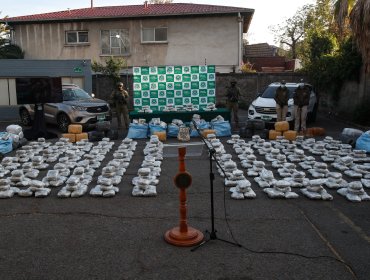 Incautan más de una tonelada de droga y desarticulan dos organizaciones criminales en Puente Alto