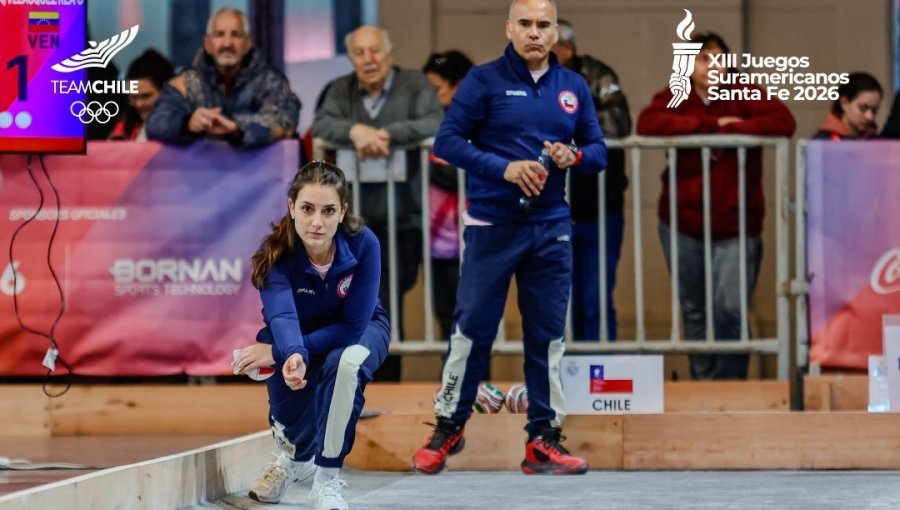 Las bochas le brindan otras dos medallas de oro al Team Chile en los Juegos Suramericanos