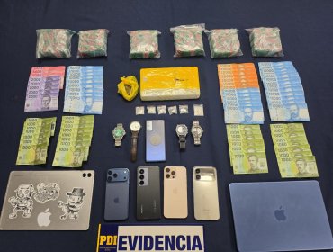 En prisión preventiva y con arresto domiciliario total quedaron venezolanos que traficaban drogas vía delivery en Chillán