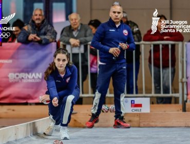 Las bochas le brindan otras dos medallas de oro al Team Chile en los Juegos Suramericanos