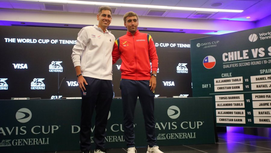 Alejandro Tabilo será el encargado de abrir la serie de Copa Davis de Chile ante España