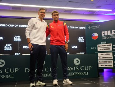 Alejandro Tabilo será el encargado de abrir la serie de Copa Davis de Chile ante España