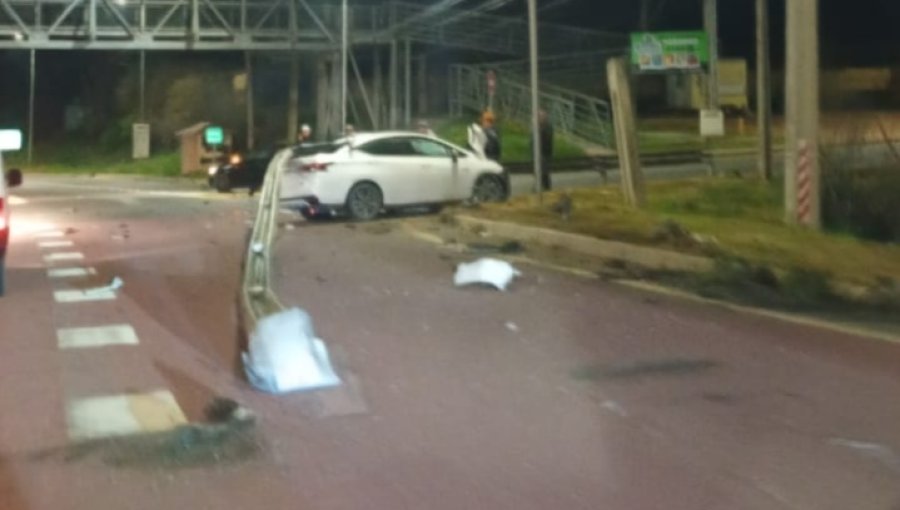 Presunto infarto habría terminado con la vida de conductor en Quebrada Escobares en Villa Alemana