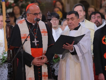 Cardenal Fernando Chomali advierte sobre la corrupción y pide grandes acuerdos en el Te Deum