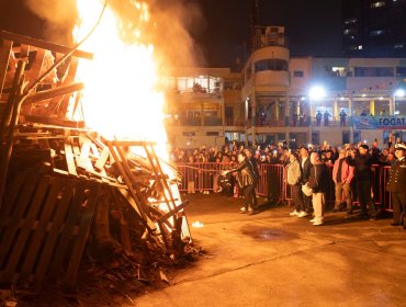 Fogata del Pescador se transforma en protagonista del inicio de Fiestas Patrias en Valparaíso