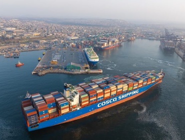 Puertos chilenos movilizaron 57,7 millones de toneladas en el primer semestre del 2026 con San Antonio a la cabeza
