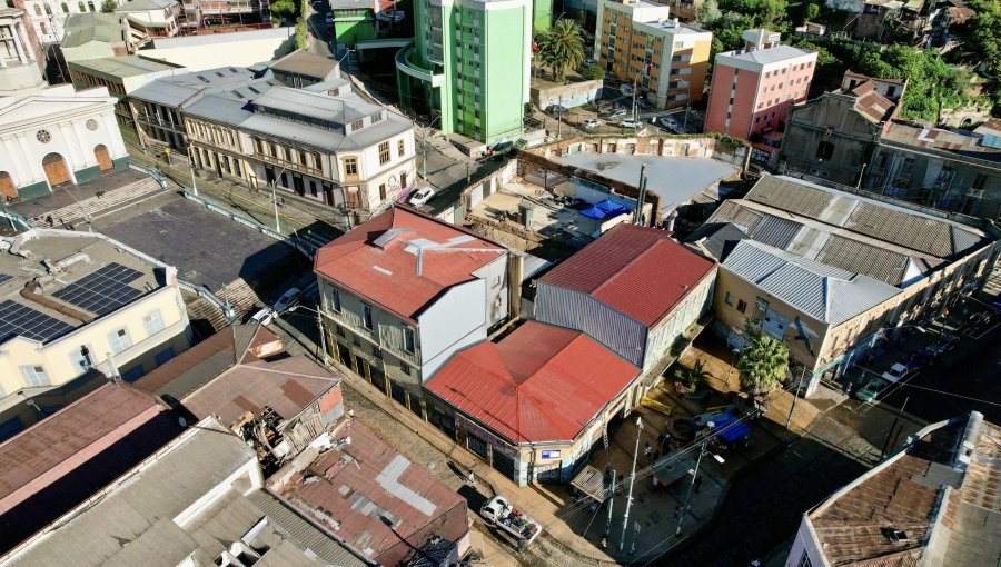 Finalizan obras de emergencia en tres inmuebles afectados por incendio en Valparaíso