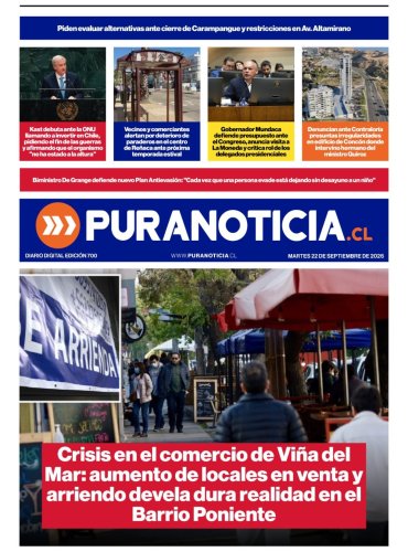 Edición Digital 700 Martes 22 de Septiembre de 2026