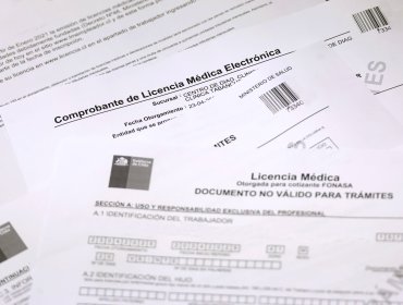 Emisión de licencias médicas electrónicas acumula caída de 14% en los primeros ocho meses del año
