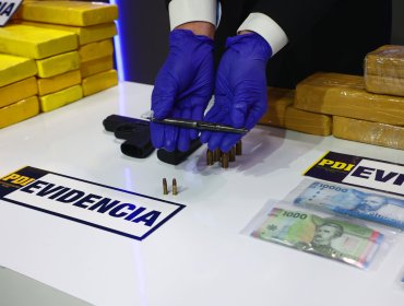 Incautan 117 kilos de droga y detienen a banda que poseía arma de fuego fabricada para aparentar ser un lápiz