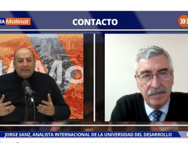 Analista internacional Jorge Sanz aborda importancia de adhesión de Chile al «Escudo de las Américas»: "Solos no somos capaces de enfrentar el crimen organizado"