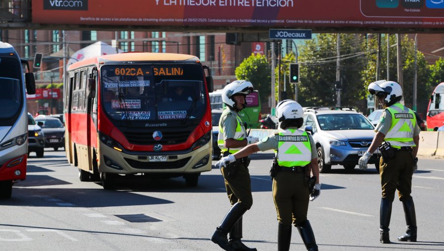 Ocho conductores controlados por Senda arrojaron consumo de alcohol o drogas durante Fiestas Patrias en la Quinta Región