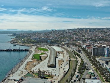 Proyecto Parque Barón de Valparaíso entra en su etapa final: registra un avance físico del 85%
