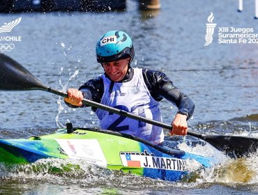 Jesús Martínez conquista el oro en canotaje y suma la presea N° 32 para el Team Chile en los Suramericanos 2026