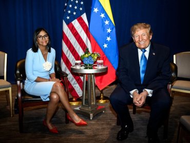 Donald Trump y Delcy Rodríguez sostuvieron histórico encuentro en Nueva York