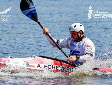 ¡Oro 36 para el Team Chile! Andraz Echeverría se corona campeón en el kayak slalom paralelo de los Juegos Suramericanos 2026