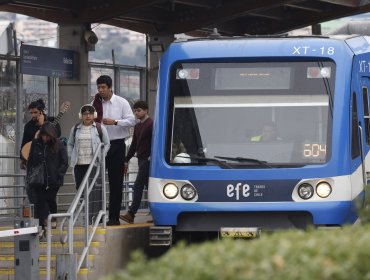 Robo de cables en catenaria obligó a reducir la frecuencia del Tren Limache-Puerto