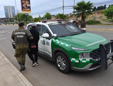 Siete detenidos deja nuevo operativo «Ronda Impacto» de Carabineros en Concón