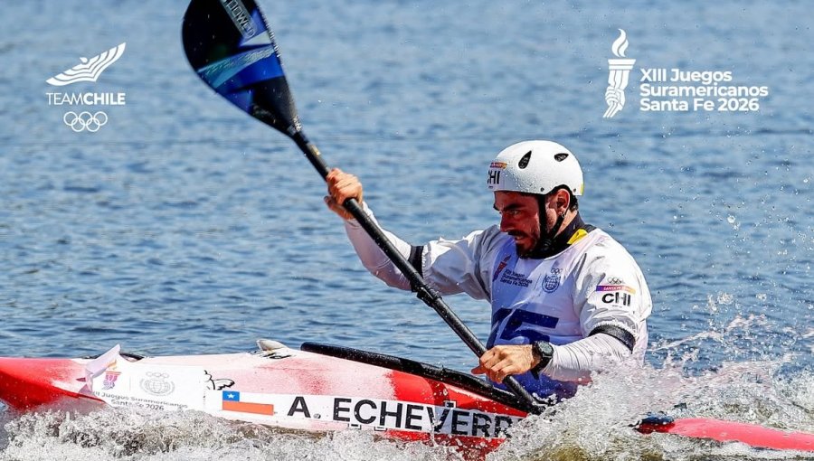 ¡Oro 36 para el Team Chile! Andraz Echeverría se corona campeón en el kayak slalom paralelo de los Juegos Suramericanos 2026