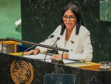 Delcy Rodríguez anuncia ante la ONU una transición democrática en Venezuela y que habrá elecciones en fecha a definir